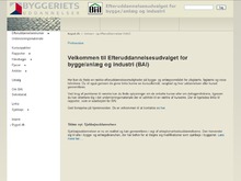 Efteruddannelse for Byggeriets Teknikere
